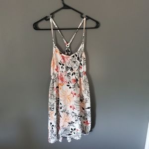 White short dress with design